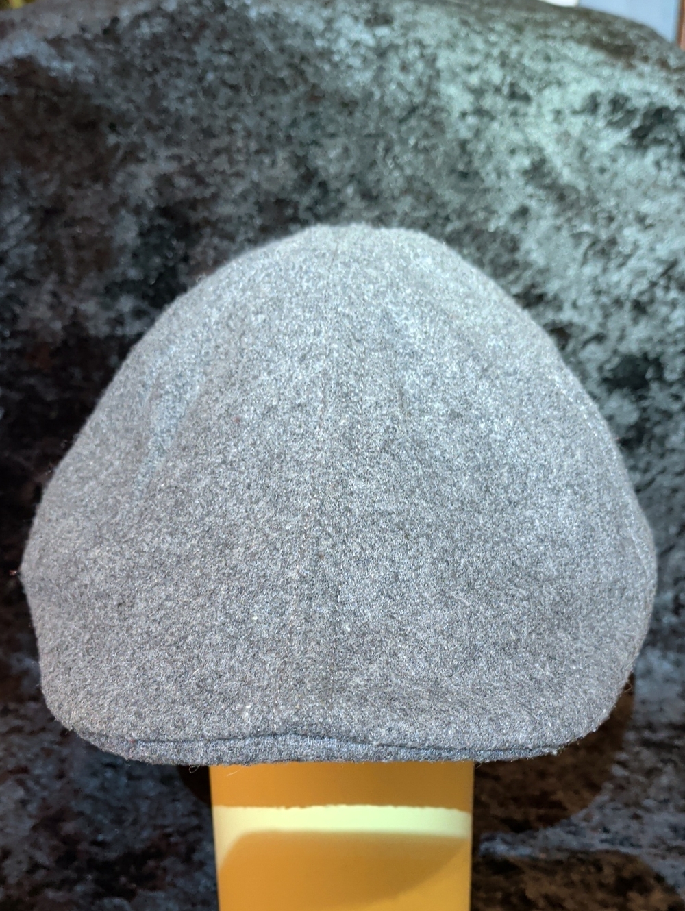 Stetson All-American Grey Flat Cap Ivy Driving Hat – Wool Blend Size Small/Med